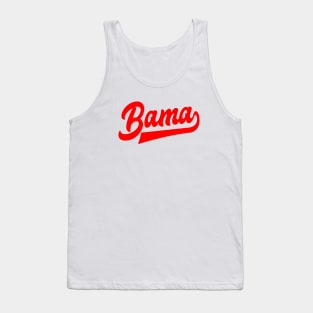 Bama Red Script - Alabama Tank Top